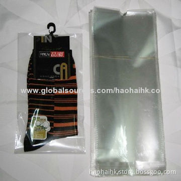 Clear Plastic Bags with Self Adhesive Seal, Clothing/Socks/Gift Wrap, Waterproof and Damp-proof